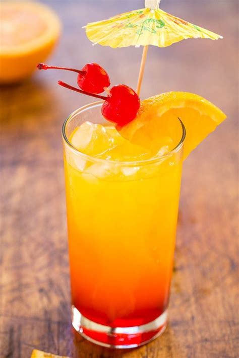 Tequila Sunrise | Recipe | Tequila sunrise recipe, Tequila mixed drinks, Tequila sunrise