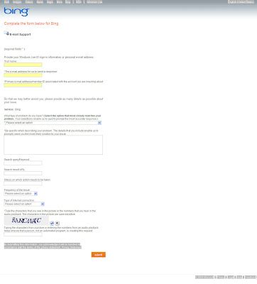 SEO Blog: How to Report a Spam Result to Bing