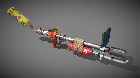 Flamethrower Low Poly - Download Free 3D model by Shaz (@shaz13) [71ceee7] - Sketchfab