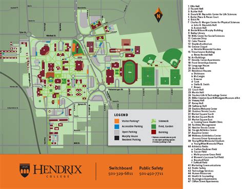 University Of Central Arkansas Campus Map – Interactive Map