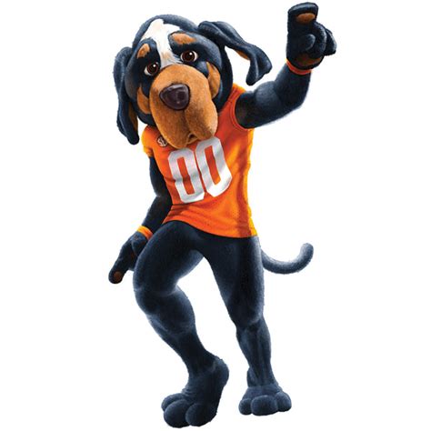 Tennessee Volunteers - Smokey Mascot 1-Layer Dimensional - College Wall Art