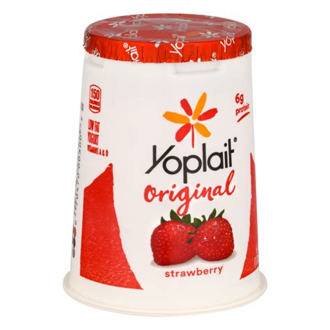 Yoplait Original Yogurt Lowfat Strawberry 6oz Cup | Garden Grocer