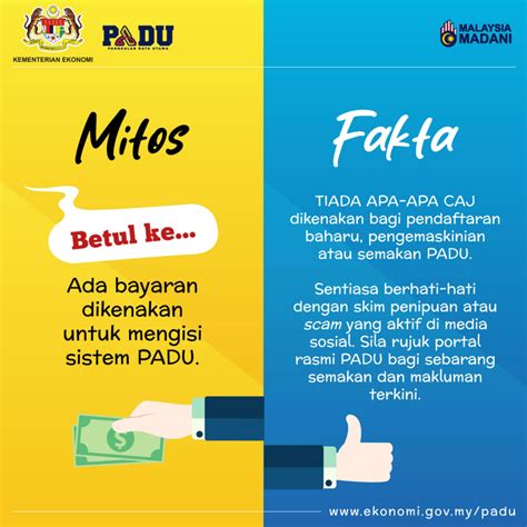 Cara Daftar PADU Dan Kemaskini Maklumat Sebelum 31 Mac 2024