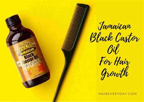 Jamaican Black Castor Oil For Hair Growth | 6 Amazing Benefits, How To Use And More! - Hair ...