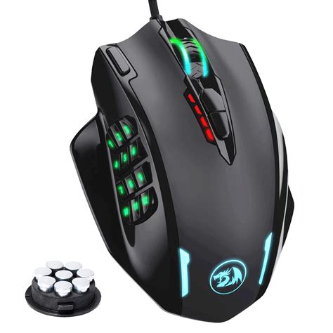 Redragon M908 IMPACT MMO Gaming Mouse - BLGT