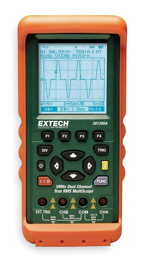 Portable Digital Oscilloscope,5 MHz - Grainger