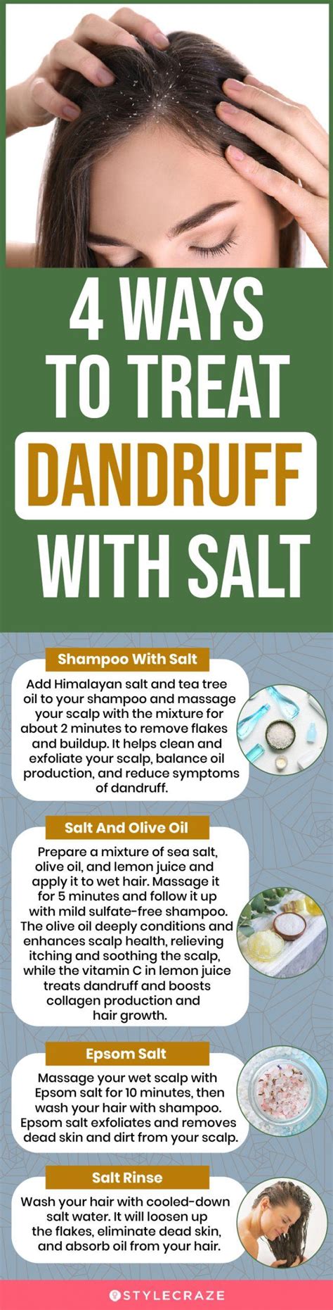 How To Treat Dandruff With Salt