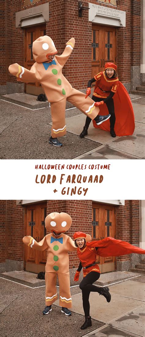 Halloween Couples Costume: Lord Farquaad + Gingy | Duo halloween ...