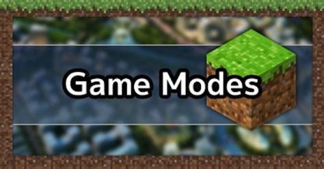 All Game Modes List & Differences | Minecraft Mod Guide - GameWith