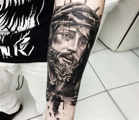 Jesus Christ tattoo by Douglas Prudente | Post 23984