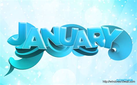 january – windows 10 Wallpapers