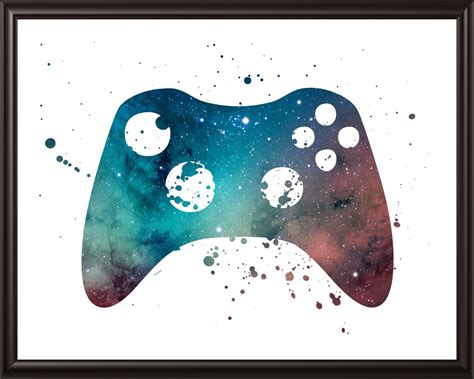 Video Game Wall Art Print Poster Retro Gaming Poster Gift - Etsy