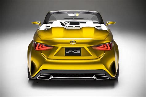 Lexus LF-C2 Concept Breaks Auto Design's Tradition by Having a Roadster that Sits Four - SHOUTS