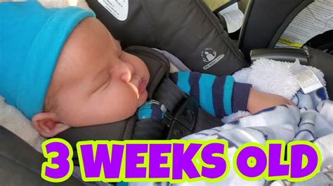 BABY BEVAN'S 3 WEEK OLD UPDATE - YouTube