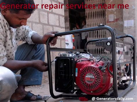 Generator repair services near me Complete Guide