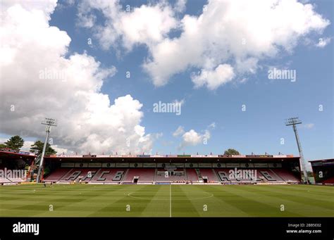 General view of Dean Court Stock Photo - Alamy