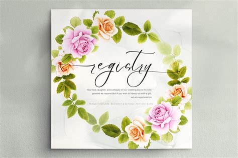 Hand Drawn Rose Wedding Card Set Graphic by lukasdedi store · Creative Fabrica