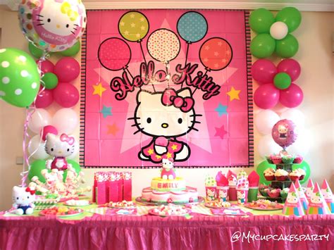 My Cupcakes Party: Decoration for Hello Kitty Party