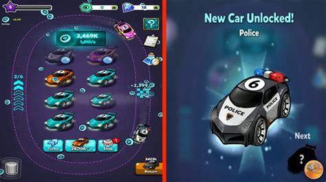 Car Merge - Battle Car Tycoon: Idle Merge games - Unlocked! Police Car - YouTube