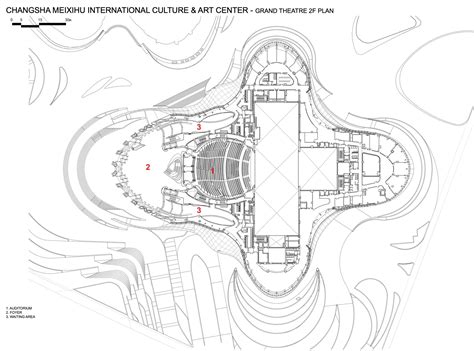 Gallery of Changsha Meixihu International Culture and Art Centre / Zaha Hadid Architects - 40