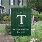 Personalized Family Monogram Garden Flag - For The Home