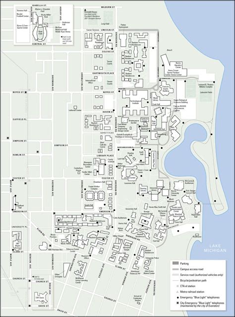 Exploring Northwestern University Campus Map: A Guide For Visitors ...