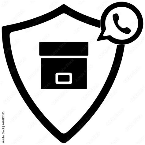 delivery icon call logo shipping background security illustration business symbol truck cart ...