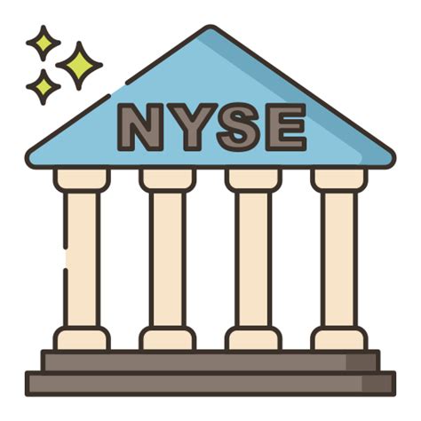 Nyse Flaticons Lineal Color icon