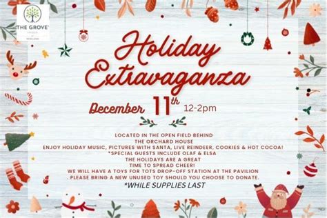 Holiday Extravaganza