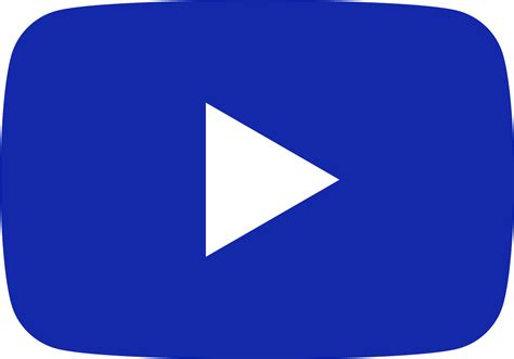 Youtube Logo Blue Transparent