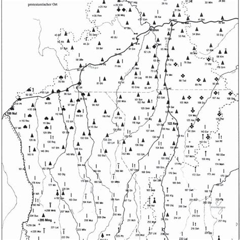 a: Example: original point-symbol map 80 "Kartoffelkraut" from the SBS ...