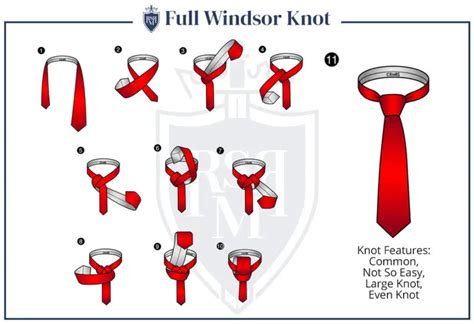 How To Tie The Full Windsor Knot | Tying The Double Windsor Necktie