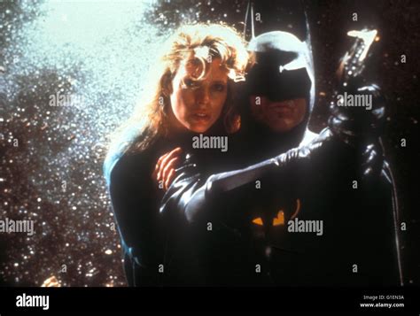 Batman / Kim Basinger / Michael Keaton Stock Photo - Alamy