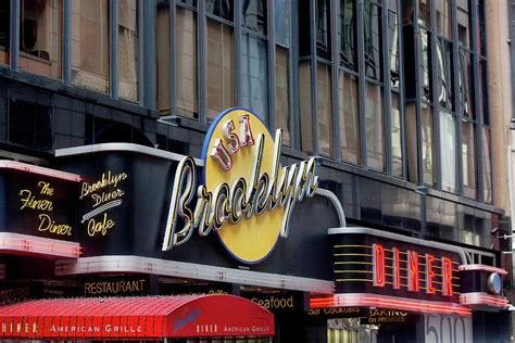 Brooklyn Diner Photograph by Art Block Collections - Fine Art America