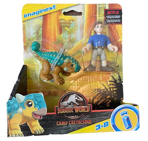 Buy Fisher-Price Imaginext Jurassic World Camp Cretaceous Ankylosaurus Bumpy Ben Online at ...