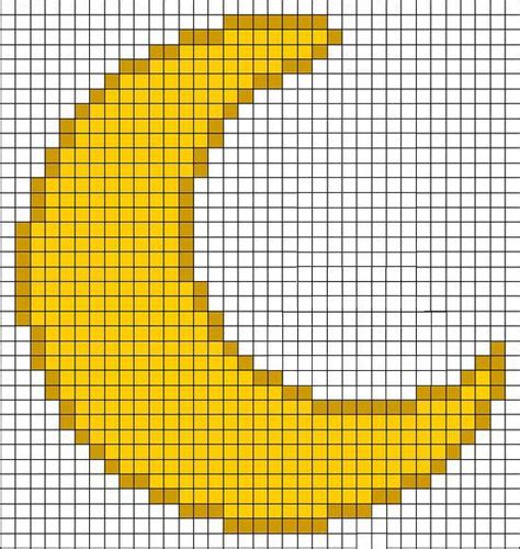 Moon grid pixel art | Tapestry crochet patterns, Pixel crochet, Beaded cross stitch