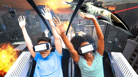 Are You Ready for America's 1st Virtual-Reality Roller Coasters? | Vr roller coaster, Roller ...