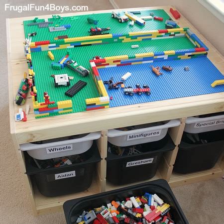 IKEA Hack Lego Table - Frugal Fun For Boys and Girls