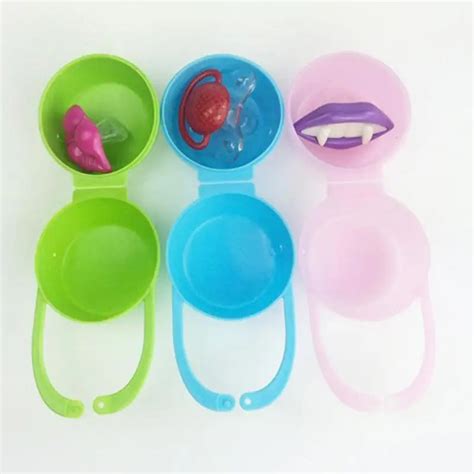 3pcs/Set Baby Soother Container Holder Pacifier Dummy Box Travel ...