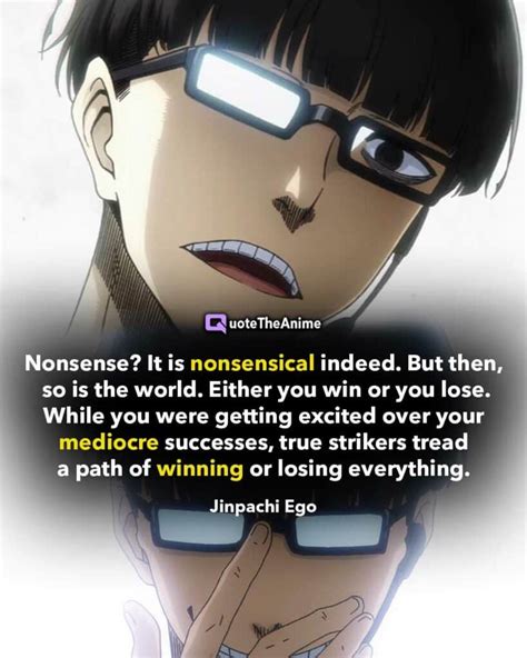 24+ Powerful Blue Lock Quotes! - Gamers anime