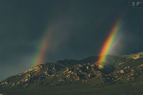 Double rainbow at Great Sand Dunes NP, July 2019 (@bbarker) [OC ...