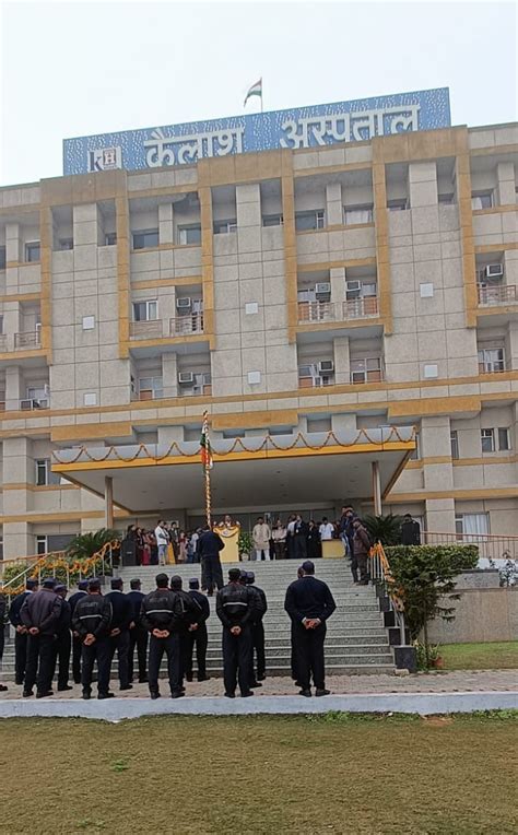 Kailash Hospital, Khurja celebrates 74th Republic Day marking the ...