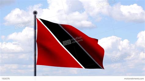 Animated Flag Of Trinidad And Tobago Stock Animation | 1926376