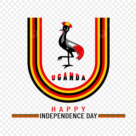 Independance Day Clipart Transparent PNG Hd, Uganda Independence Day, Uganda, Independence, Day ...