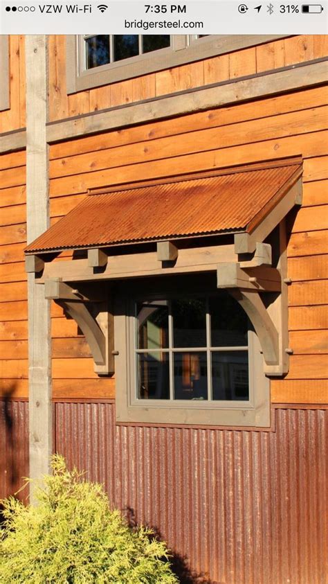 Cabin Exterior, Modern Farmhouse Exterior, Metal Siding, Barn Siding, Door Awnings, Porches ...
