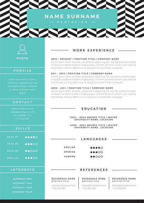 Example Of Resume Format For Job | Free Resume Templates