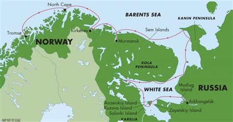 location of the White Sea where many ancient Hyperborean archaeological sites are found - The ...