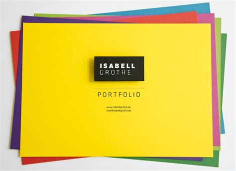 PDF Portfolio : Isabell Grothe | Graphic design portfolio examples, Print portfolio design ...
