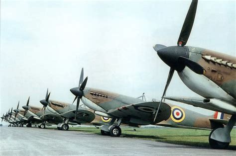 THE BATTLE OF BRITAIN - The making of the movie - Spitfires