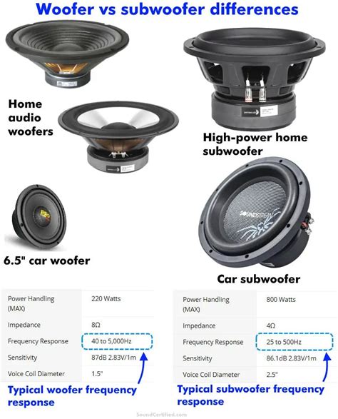 Woofer Vs Subwoofer Differences, Pros & Cons, And More